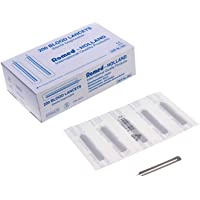 Lanceta sangre muestra esteril-Caja 200u